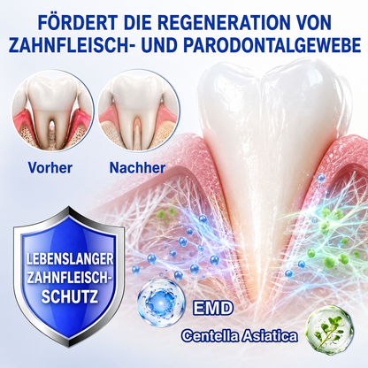 🦷 Healrize® GumRevive Gel zur Regeneration des Zahnhalteapparats (bei Zahnfleischbluten, Zahnfleischrückgang und lockeren Zähnen)