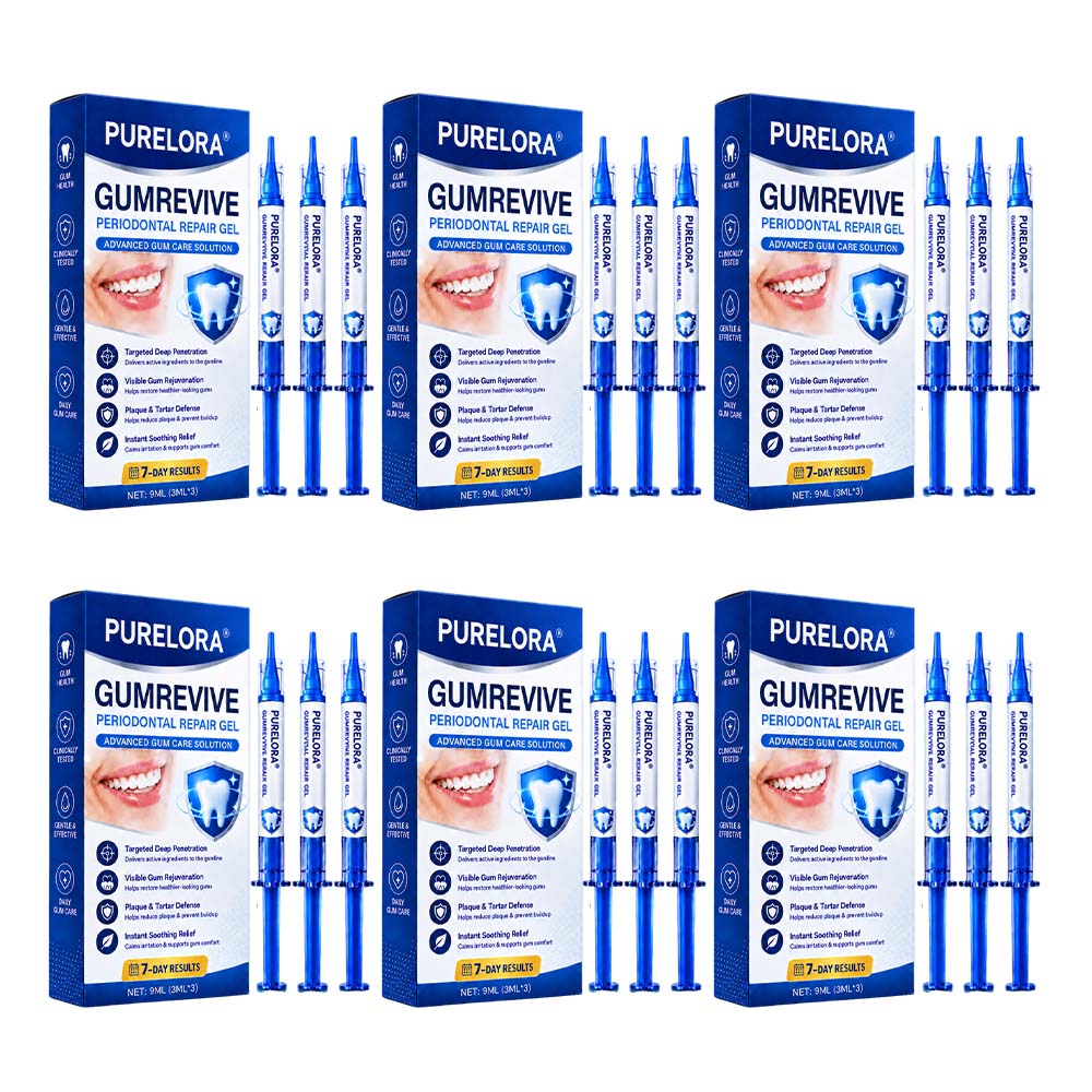 🦷 Healrize® GumRevive Gel zur Regeneration des Zahnhalteapparats (bei Zahnfleischbluten, Zahnfleischrückgang und lockeren Zähnen)