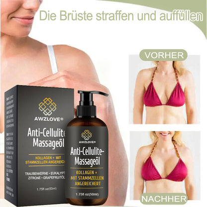 Awzlove® Luxuriöses Kollagen- & Pflanzenstammzellen Anti-Cellulite-Massageöl 🎉 (🔥 Nur für kurze Zeit: 70 % Rabatt!)