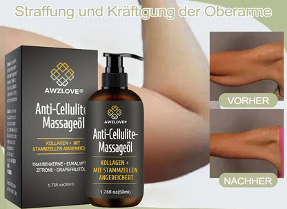 Awzlove® Luxuriöses Kollagen- & Pflanzenstammzellen Anti-Cellulite-Massageöl 🎉 (🔥 Nur für kurze Zeit: 70 % Rabatt!)