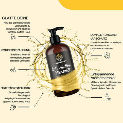 Awzlove® Luxuriöses Kollagen- & Pflanzenstammzellen Anti-Cellulite-Massageöl 🎉 (🔥 Nur für kurze Zeit: 70 % Rabatt!)